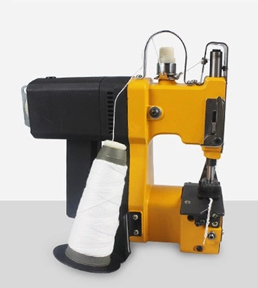 Potable sack sewing sowing machine 