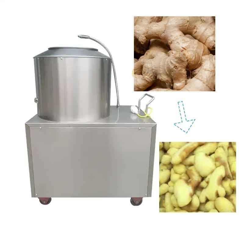 Ginger Peeling Machine Carrot Potato Peeler Washing Peeling Machine