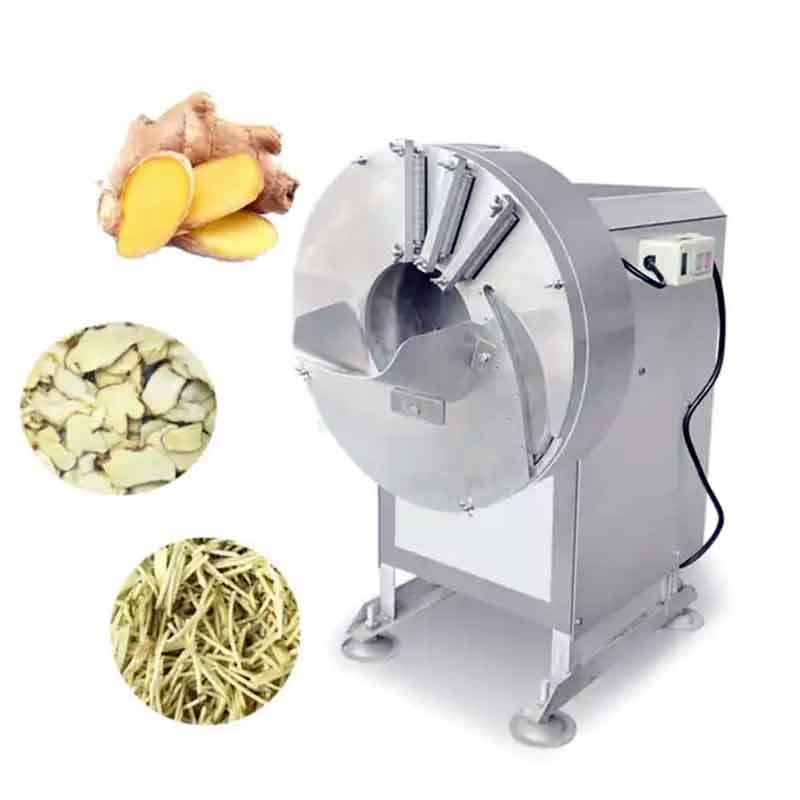 Ginger Slicer Shredder Carrot Slicer Potato Cutter Vegetable Cutting Machine up to 300kg/h ST-SS50