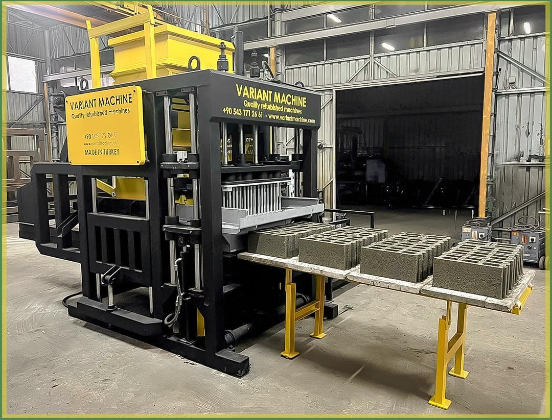 CONCRETE BRICK โ PAVING โ CURBSTONE MACHINE