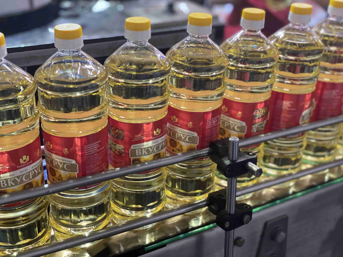 Sunflower oil TM "ะะบััััั" Blagodarin LLC Russia