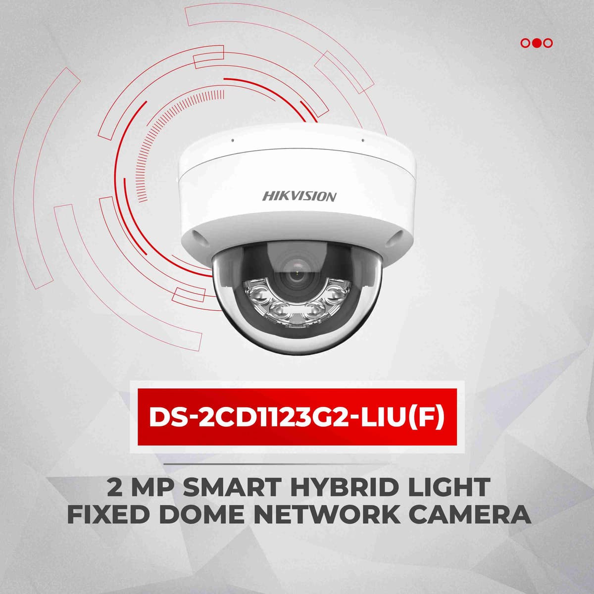 CCTV Hikvision 2mp IP Dome Camera