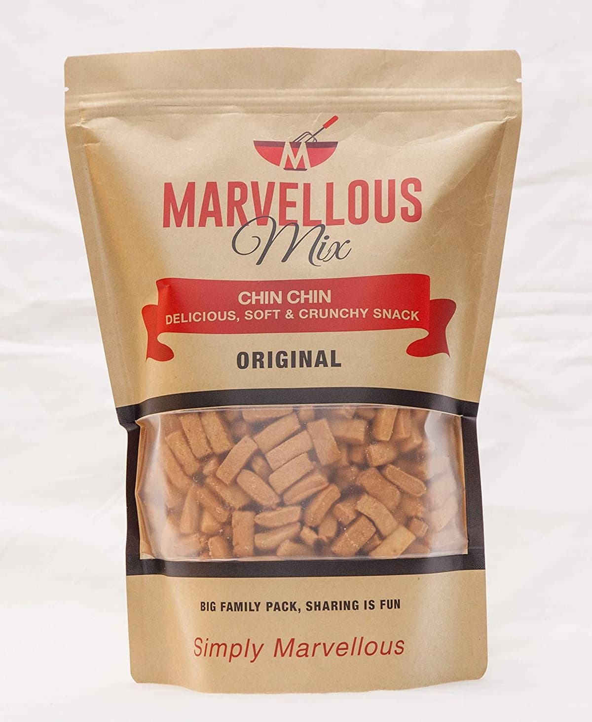 Traditional Chin Chin 800g. Delicious Soft & Crunchy Snack. (Nigerian/African Chin Chin)