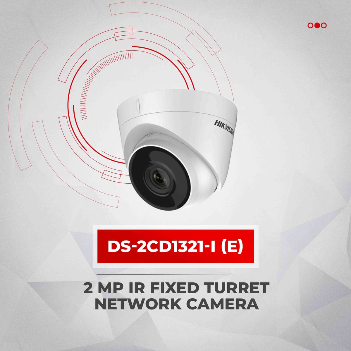 CCTV Camera 2mp Turret network Security surveillance camera