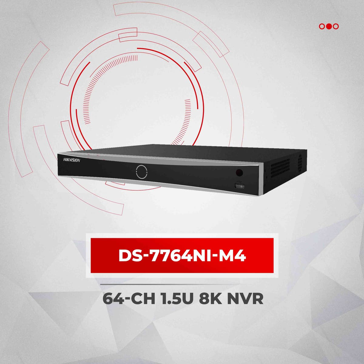 Hik-64ch NVR for CCTV