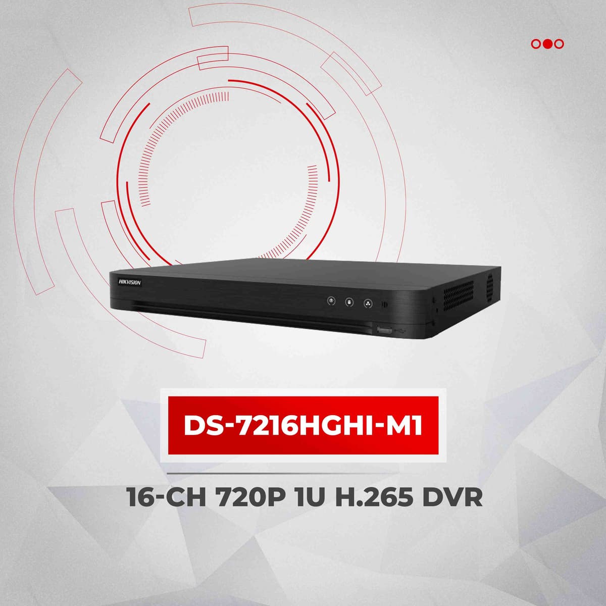 Hik-Ds-Turbo HD DVR for CCTV security systems