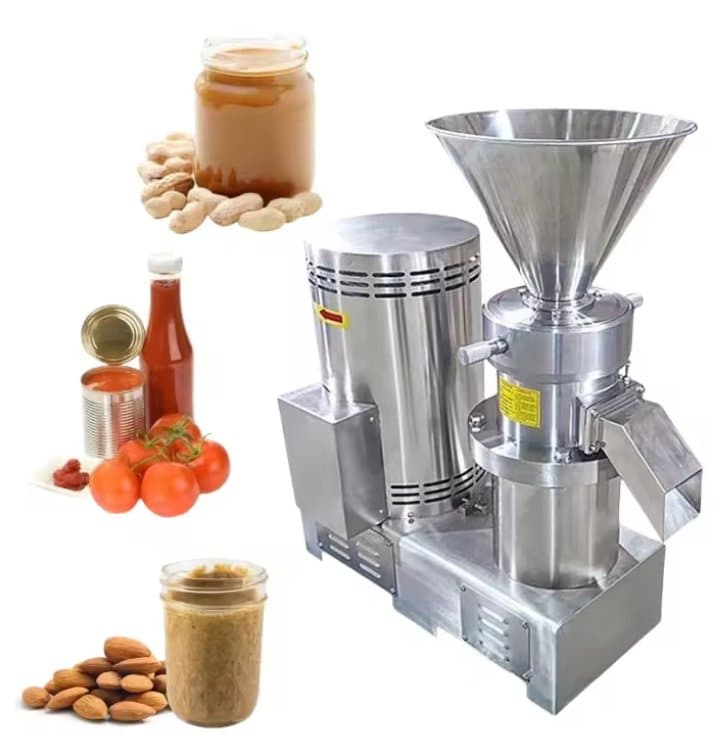 Peanut Butter Colloid Mill soymilk, tiger nut, soybeans, soysauce extractor machine