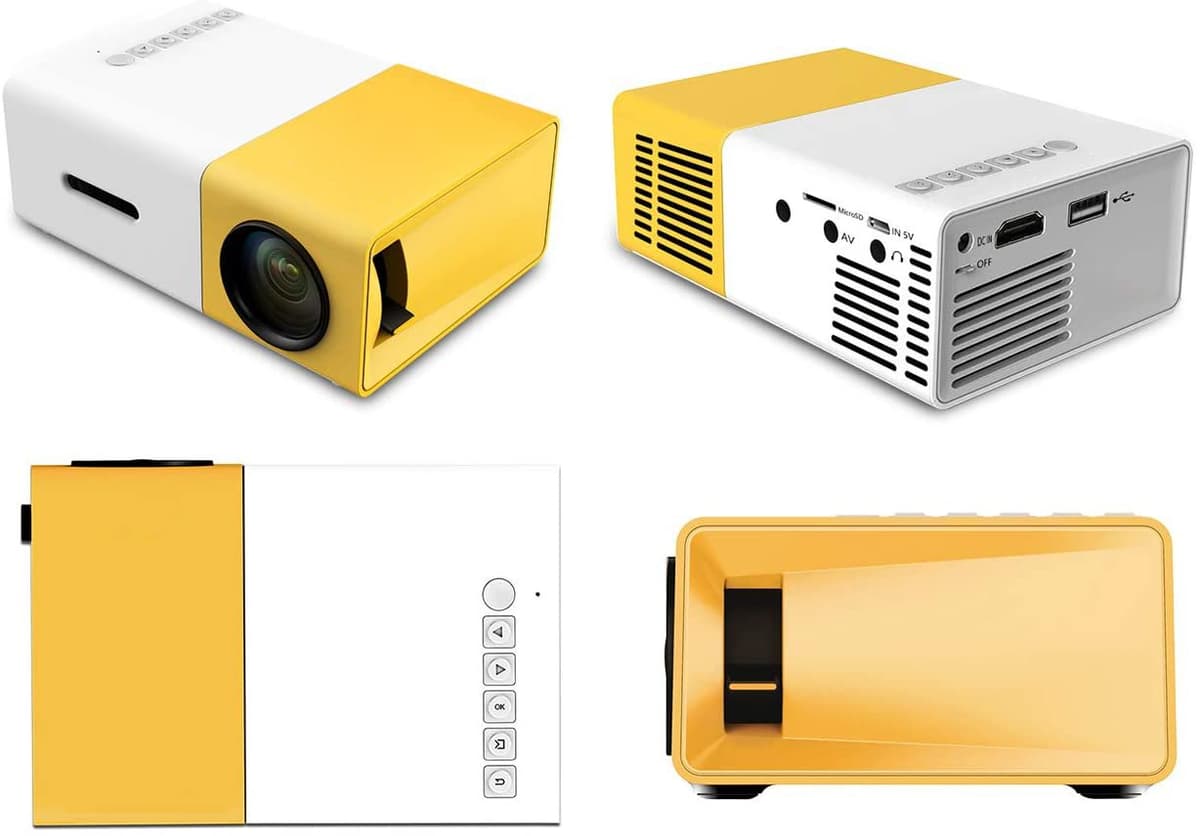 Mobile Android Home Theater projector portal 1080P 4K Mini Smart Projector