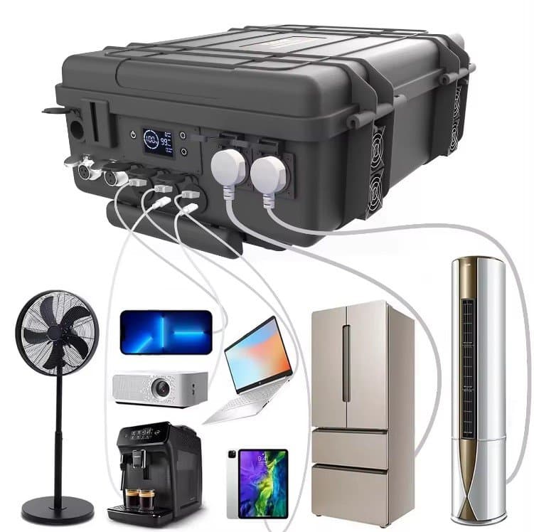 Solar Power Station Portable Outdoor 3000W with Inverter Power Station Generator