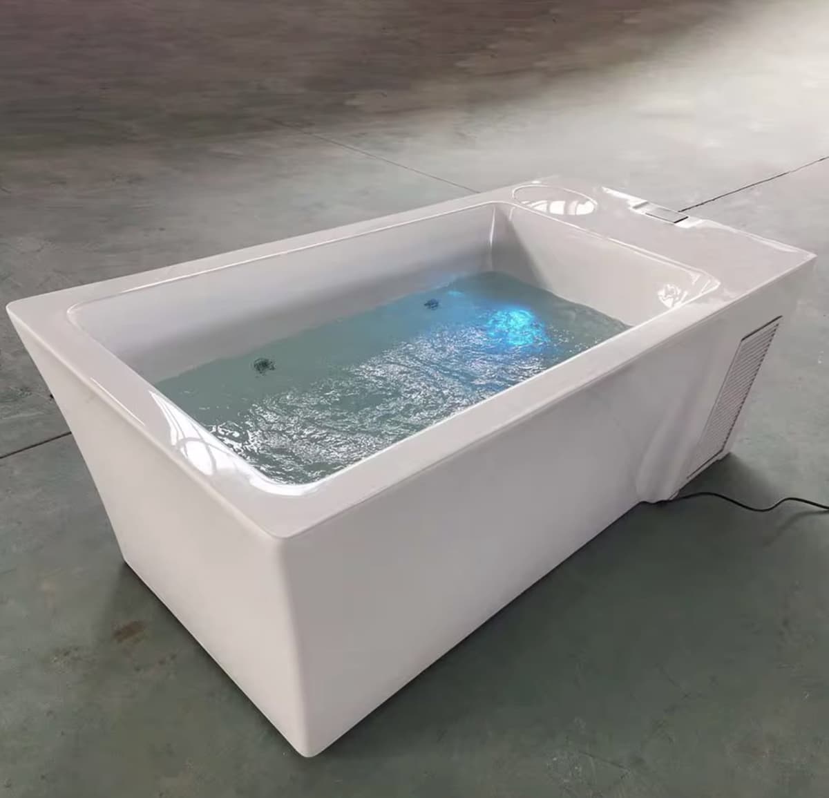 Spa Tub Rectangular Ice Bath Tub Acrylic