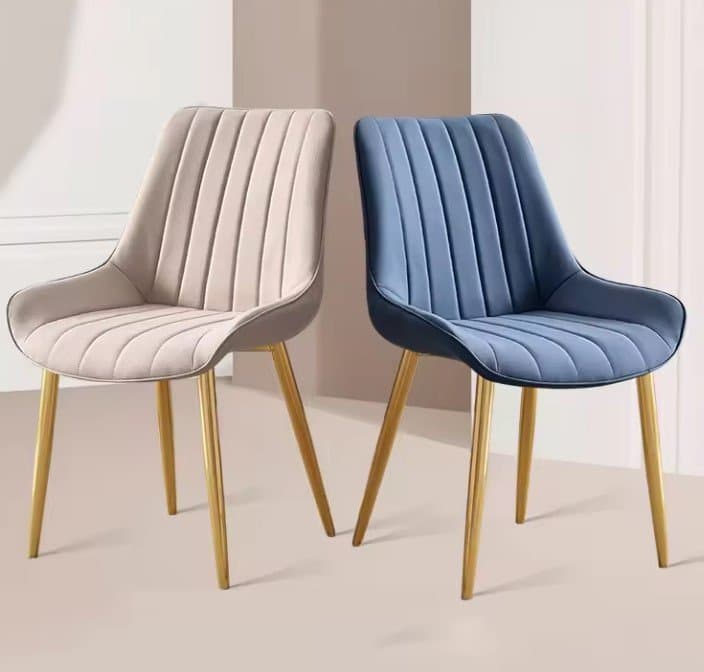 Chair Soft Fabric Velvet Restaurant Dining Room Chairs