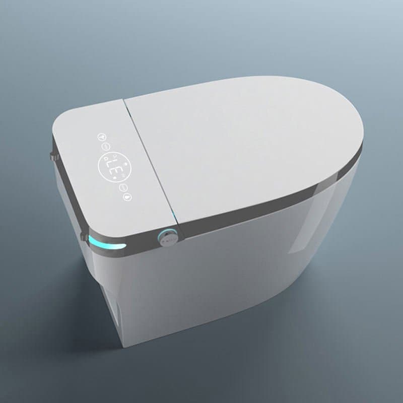 Bathroom Smart Toilet Bidet: Ceramic Motion Sensor Smart Toilet