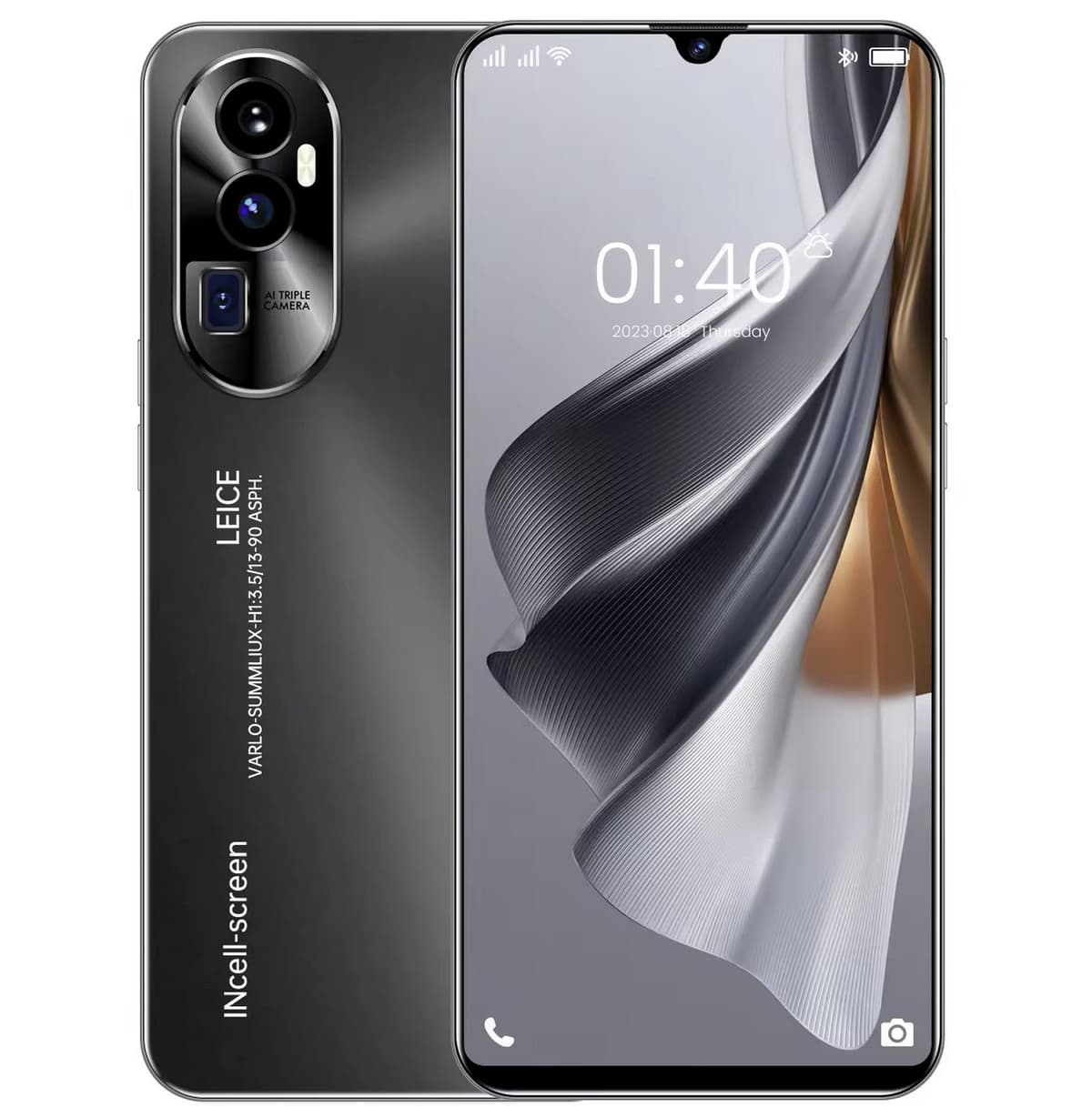 Reno 10 Pro+ 7.3HD Screen Smart Phone Reno10 Pro Plus Android13 Dual Sim Face Unlocked 5G Phone 16GB ram 1TB storage