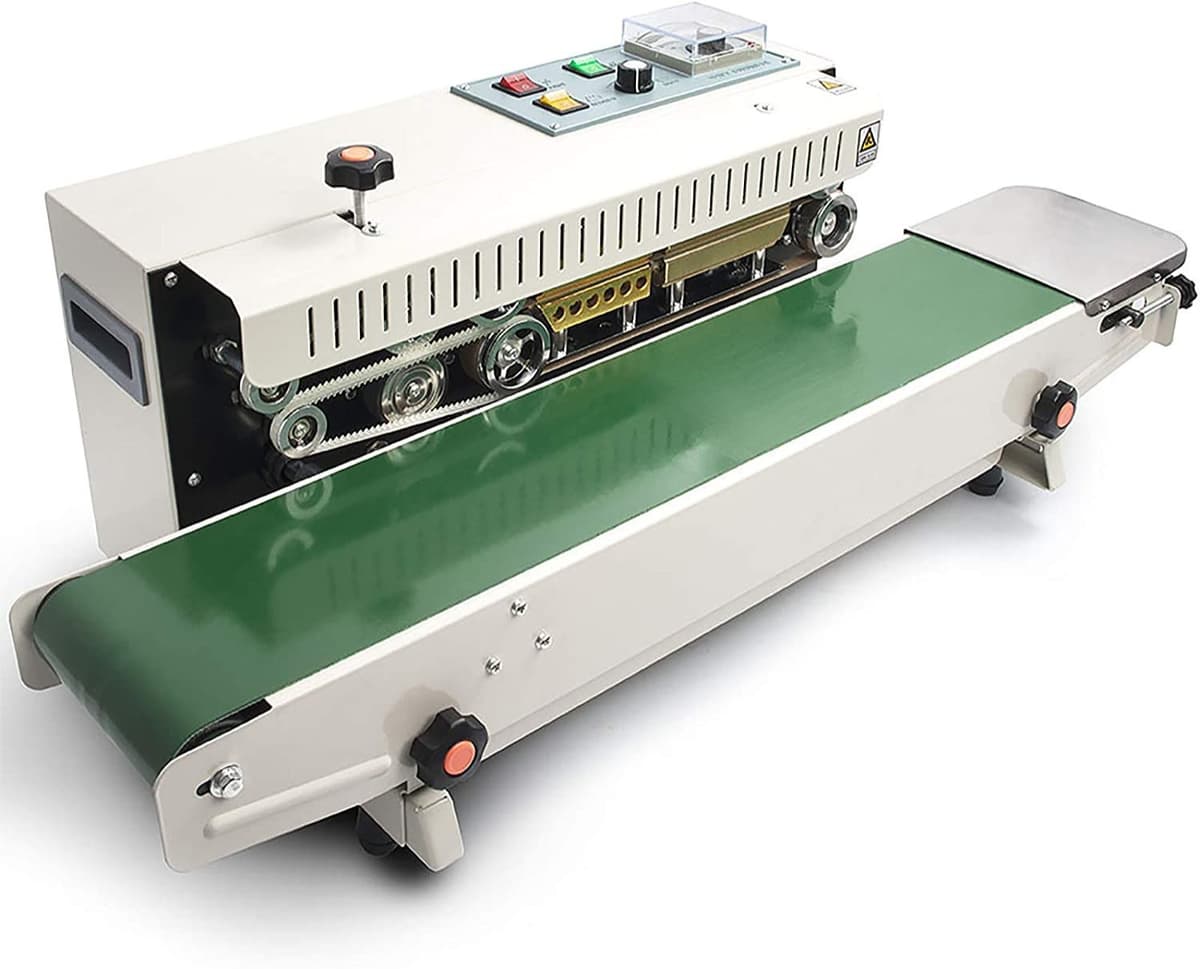 Automatic pouch bag sealing machine