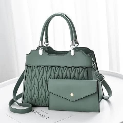 Ladies Hand Bag Shoulder Bag With Purse (Luxury)
