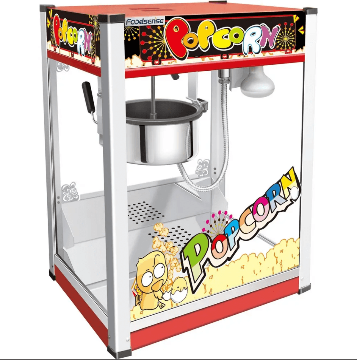 Popcorn machine, Automation popcorn making machine, hot air popcorn maker, popcorn machine commercial pop corn machine - 8Oz Capacity, Electric Hot Air Popcorn Maker (1440W, 220V)