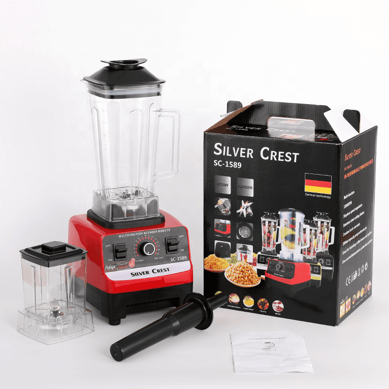 Blender 4500 W Multifunctional Heavy Duty Commercial Blender Grinding Food Processing Machine