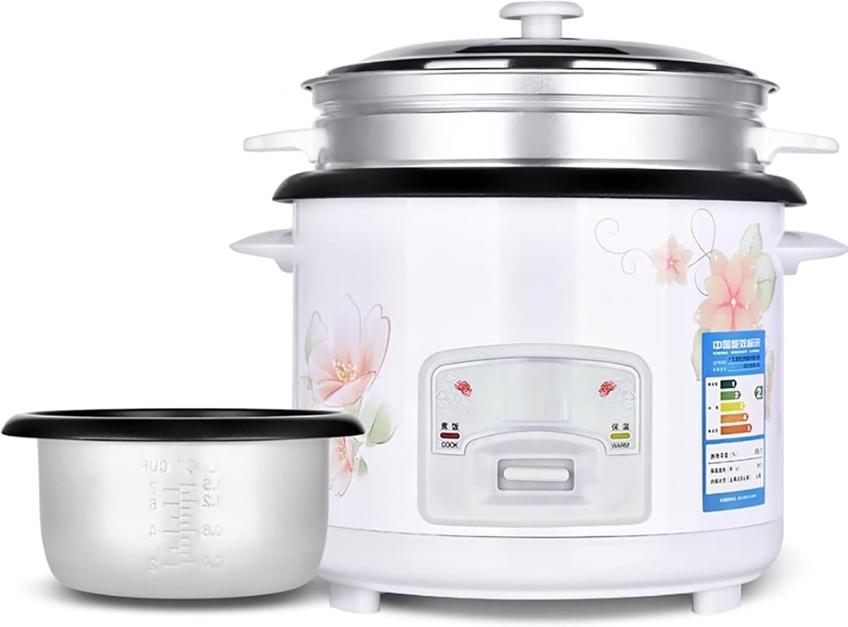 Rice Cooker (5L) Home Multi-function Rice Cooker๏ผSmall Appliances Can Accommodate Up To 1-8 People 220-240V US/EU(5L-900W)
