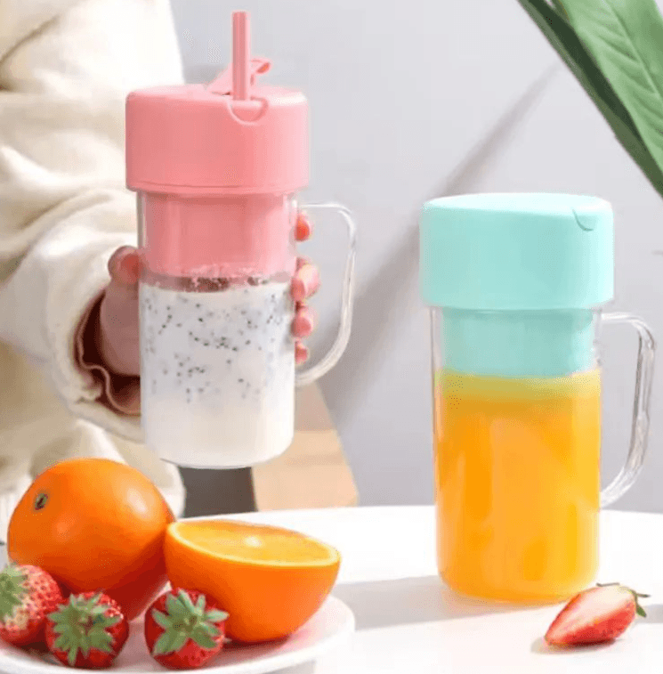 Straw-Type Juicing Cup 500ml
