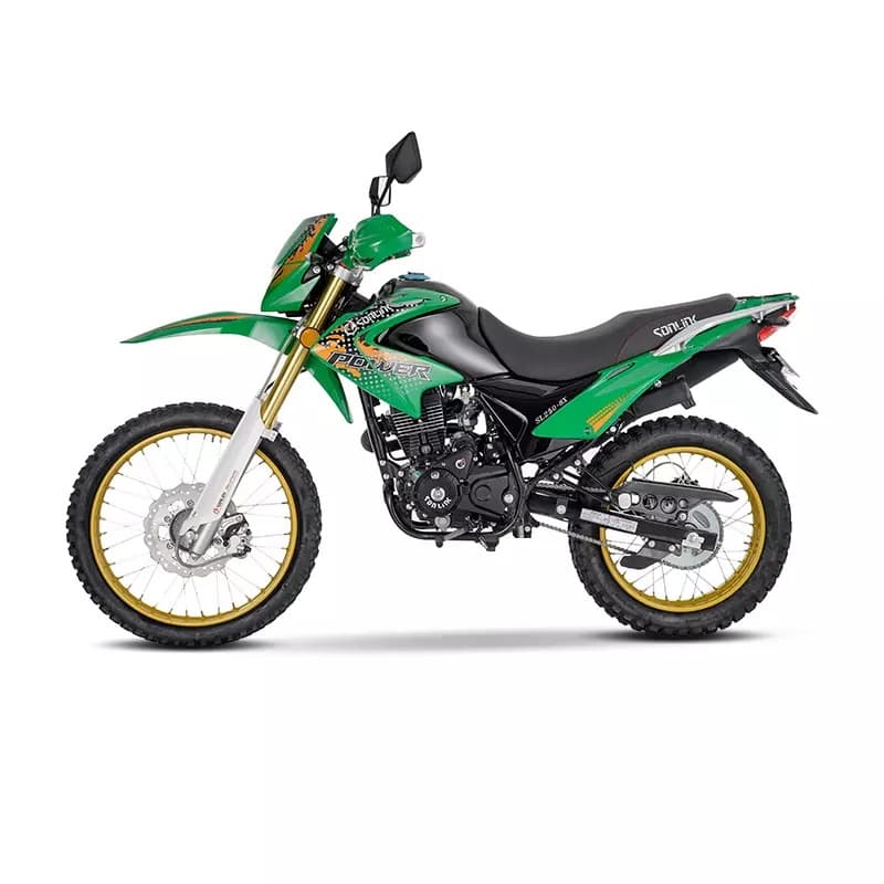 Sonlink Motorcycle Dirty Bike Cross Off-Road Motobike Gasoline 250CC ENGINE, SINGLE CYLINDER, AIR COOLEDr AH 200 GY11