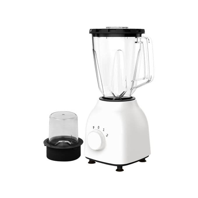 Delron 2-in-1 Blender with Grinder โ 1.5L Unbreakable Jar, 300W Powerful Motor, 2-Speed + Pulse Function | Multi-Purpose for Fruit, Vegetables & Food Milling