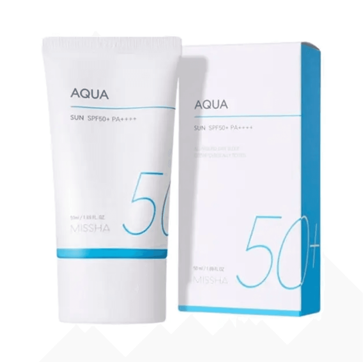 MISSHA AQUA All Around Safe Block AQUA Sun SPF50+ PA++++ – Lightweight Hydration & Powerful UV Protection