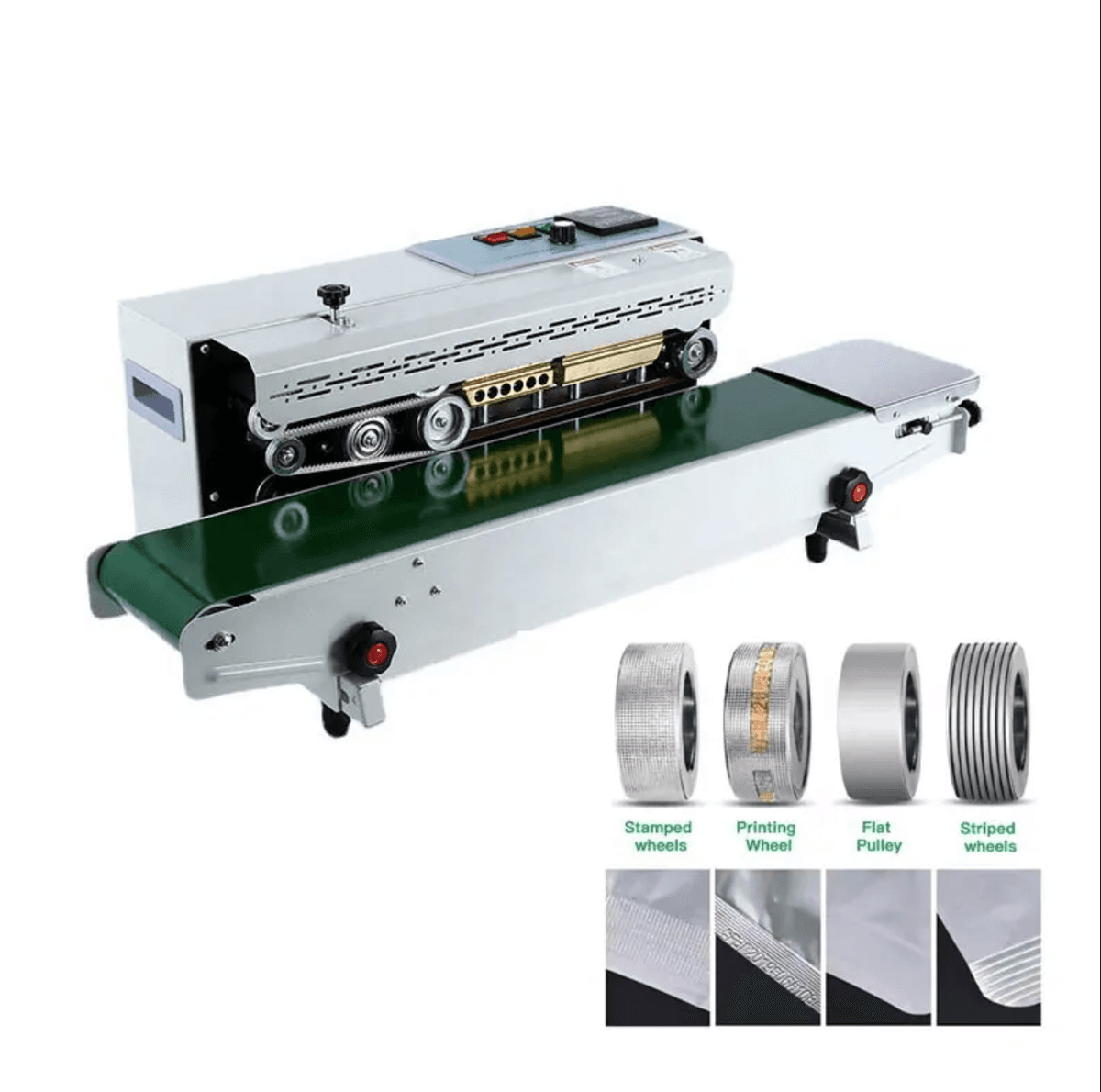 Continuous Band Sealer FR900/770 – Portable Automatic Heat Sealing Machine for Plastic Bags