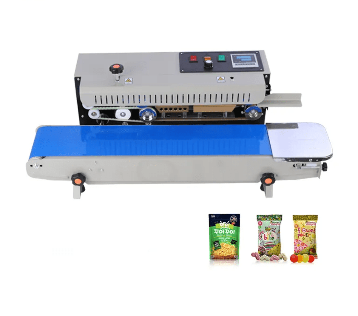 FR-900 Multi-Functional Continuous Band Sealing Machine – High-Speed Plastic Bag Sealer