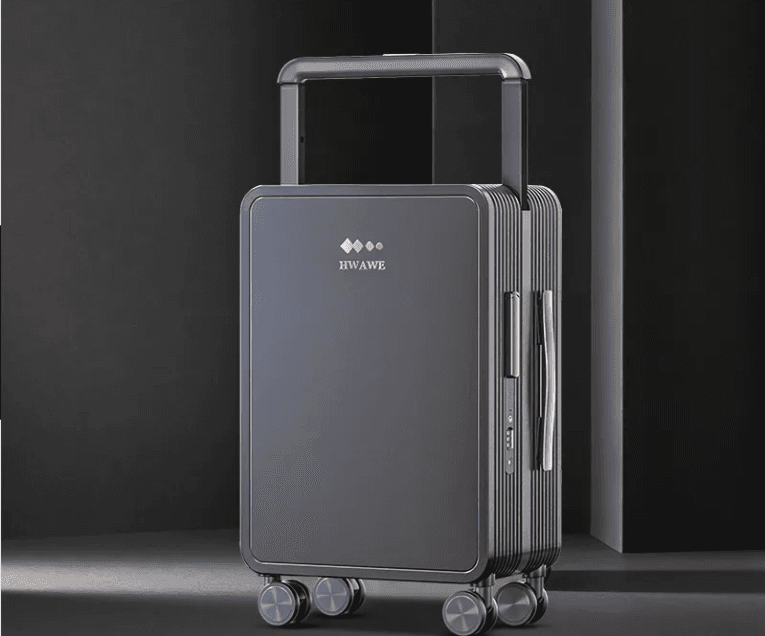 Leavesking High Quality Business Suitcase with TSA Lock Wide Trolley