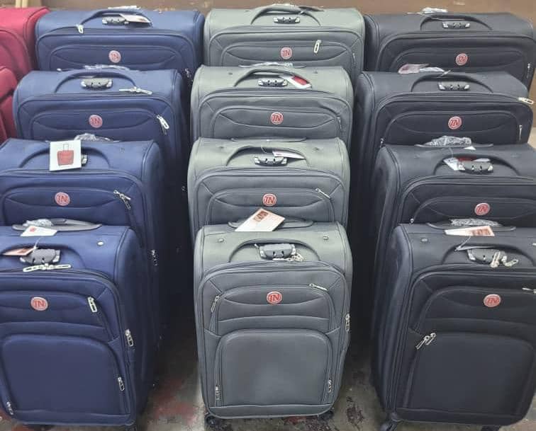 4Pcs Fabric Trolley/Luggage Set