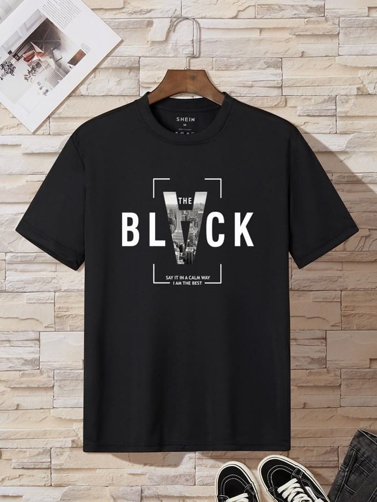 Classic Crew Neck T-Shirt – Soft Fabric, Timeless Design