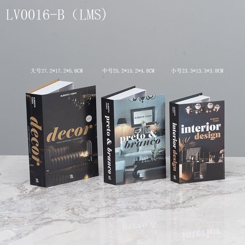 3 in 1 faux book