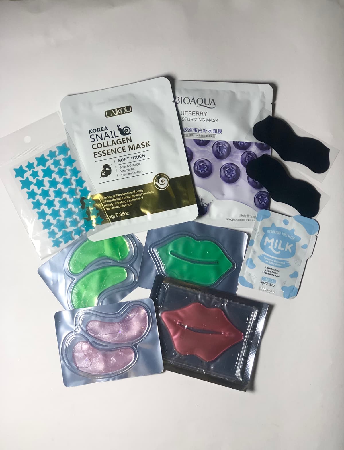 10 PCs Face Care Set