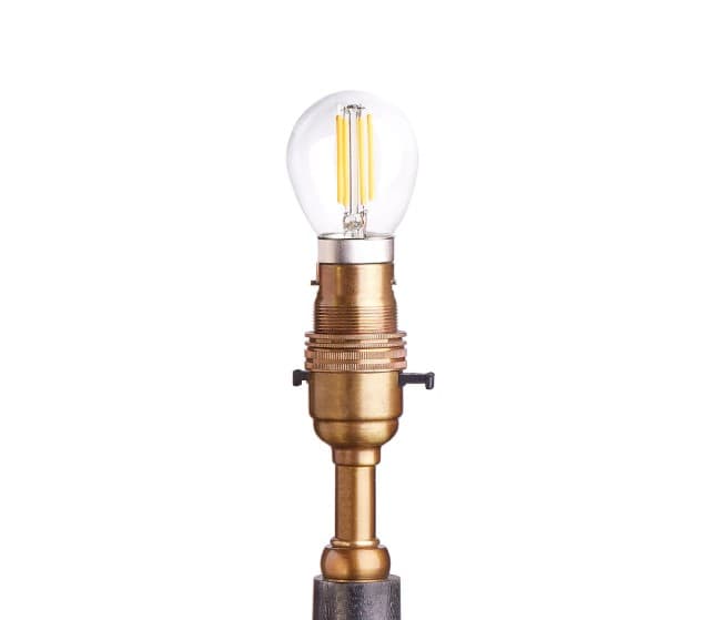 Golf ball 4 watt led clear bulb with b22 bayonet fitting