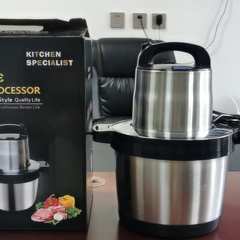3L Fufu Machine Yam Pounder 1500W – Electric Stainless Steel Food Blender for Home Use