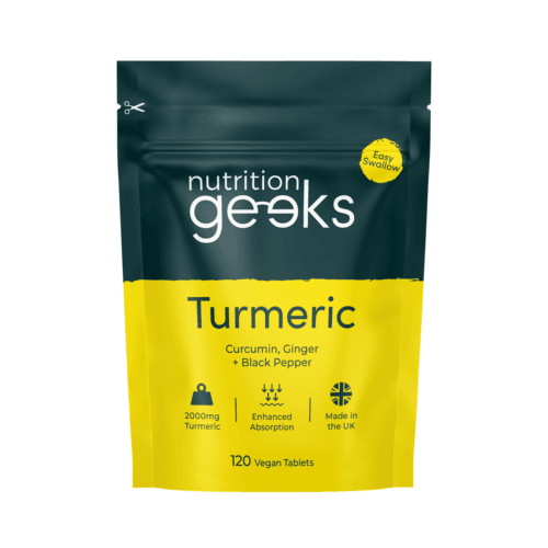 Turmeric Tablets 3200mg with Ginger & Black Pepper | 120 Tablets