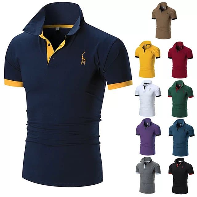 Polo Shirt Golf Top for Men