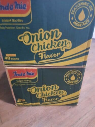 1 Box..INDOMIE Instant African Noodles Onion & Chicken Flavour 70g x 40packs