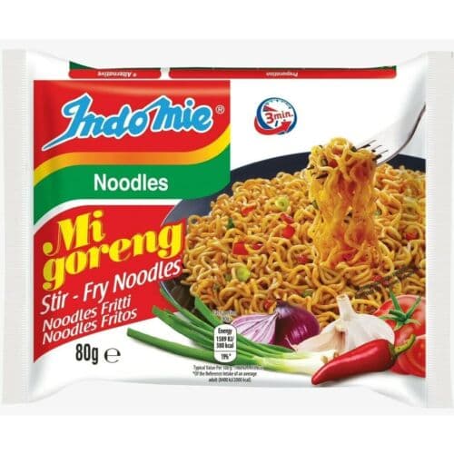 Indomie Mi Goreng Fried Instant Noodles Full Case 40 x 85g Packs Halal BBE 12/22