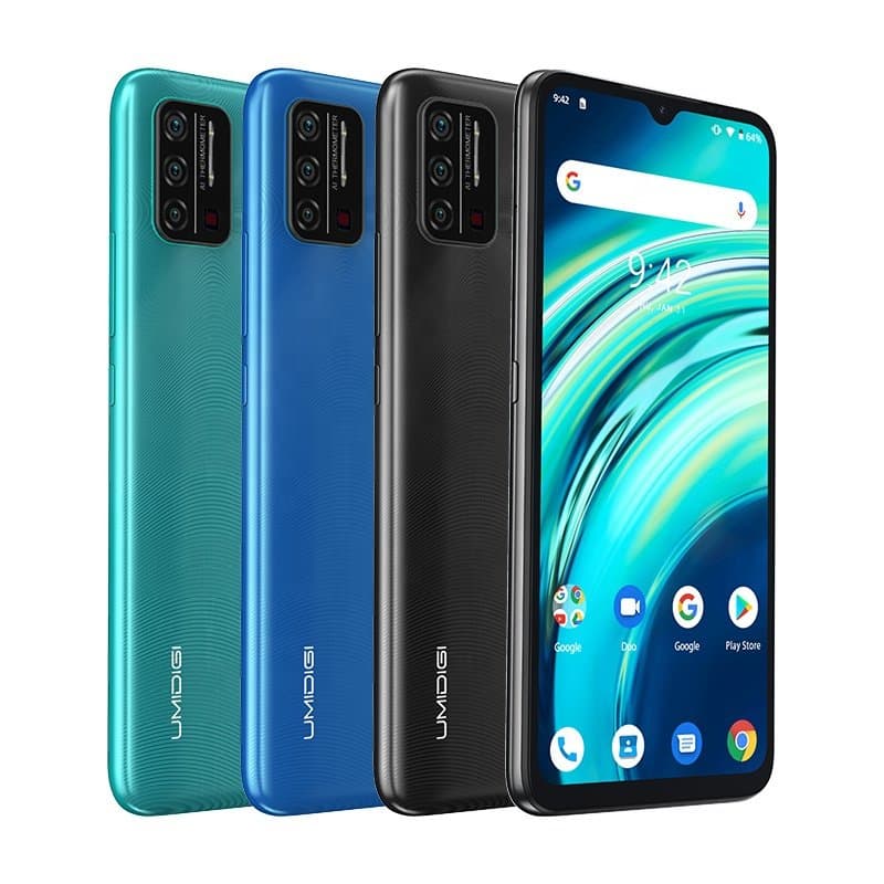 UMIDIGI A7S Mobile Phone Unlocked Version Dual Band WiFi Face Recognition 6.53 inch Good Price New Smart Phones