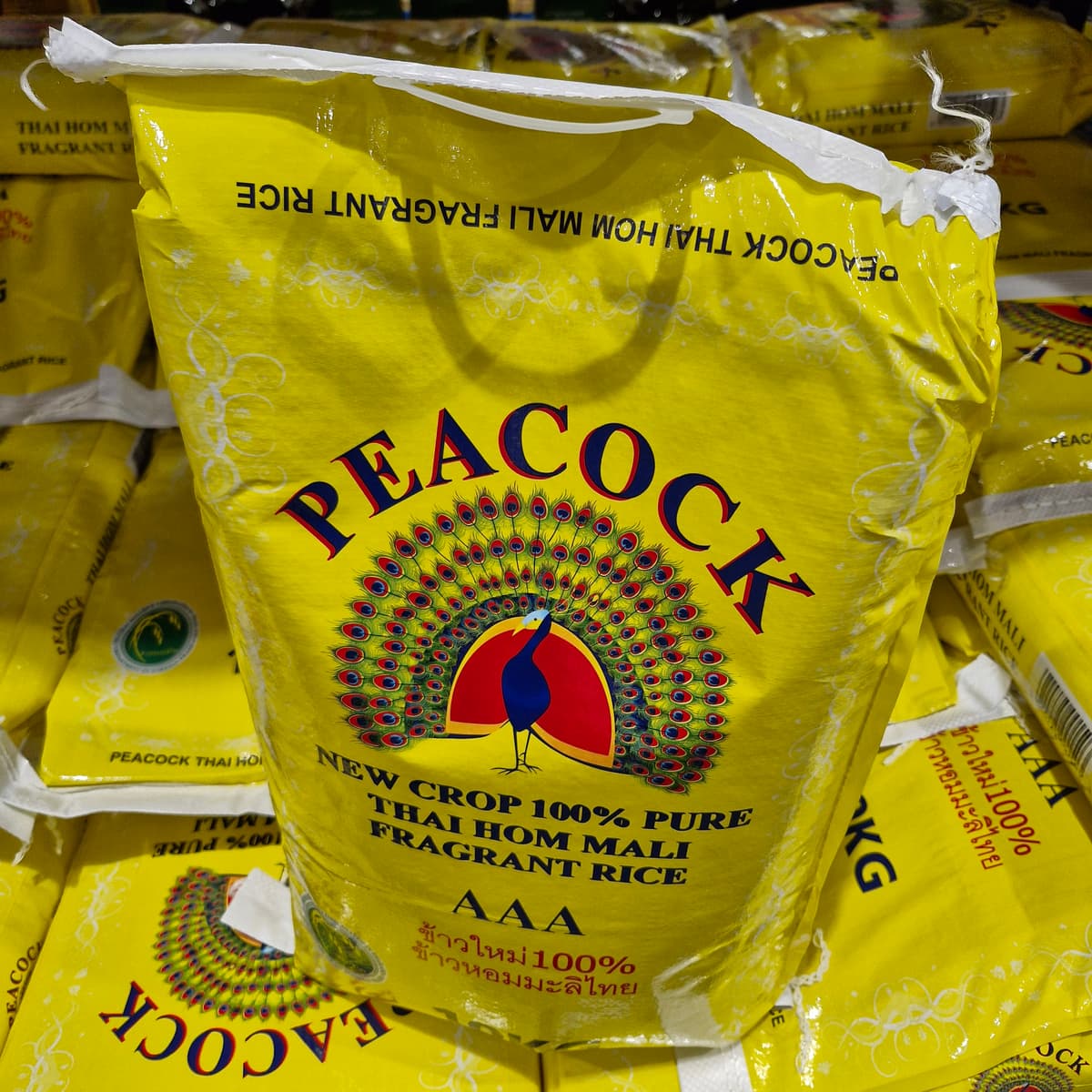 Peacock Rice 10kg Thai Fragrant Rice