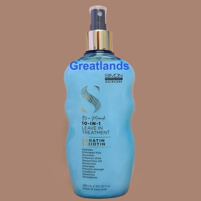 SIMON Professional Haircare β Itβs a Miracle 10-in-1 Keratin & Biotin Leave-In Spray (300 ml)