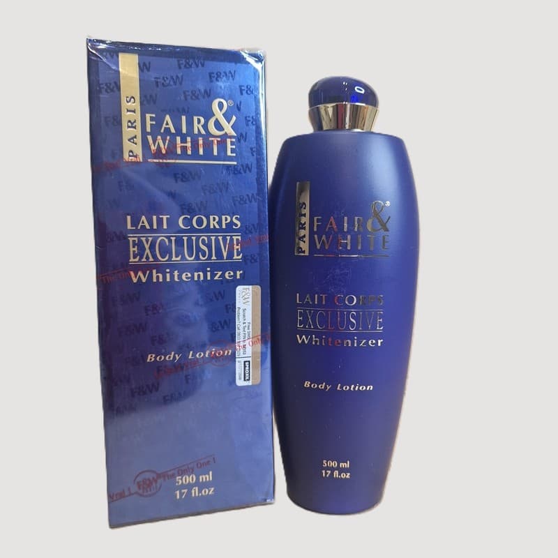Fair & White Exclusive Whitenizer Body Products