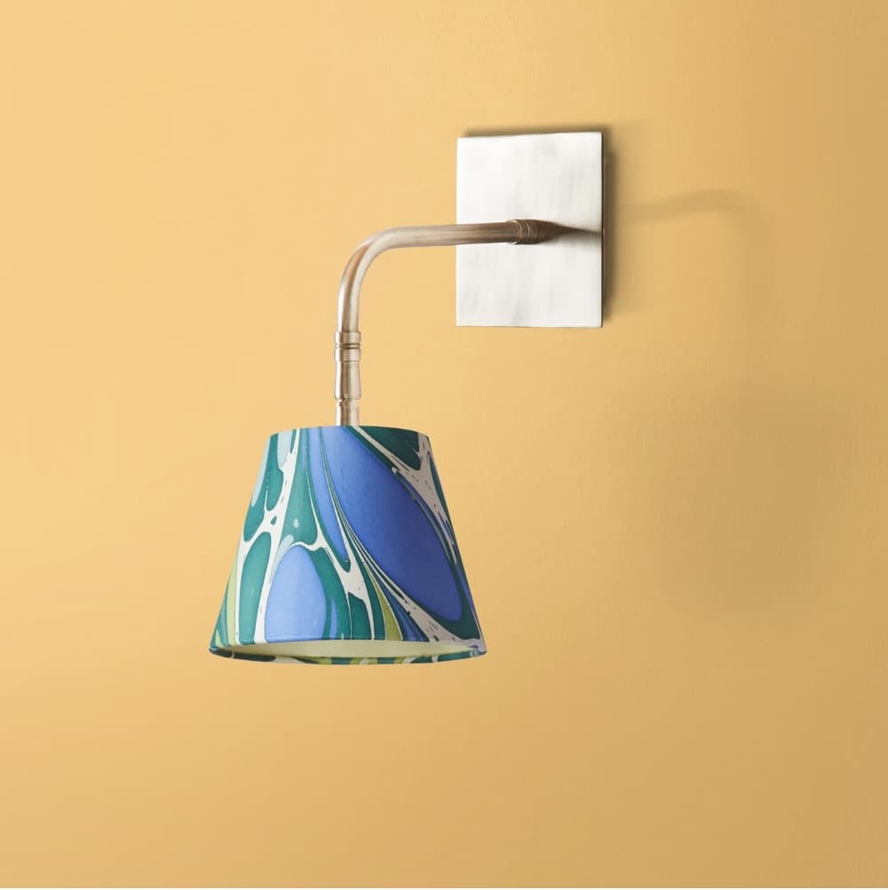 Stevie Rechargeable Wall Fitting in Antique Silver