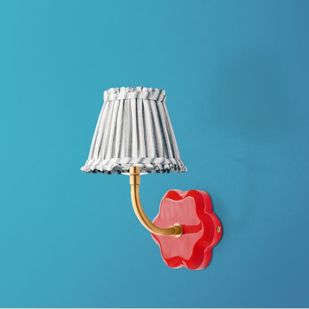 Primrose Rechargeable Wall Fitting in Red