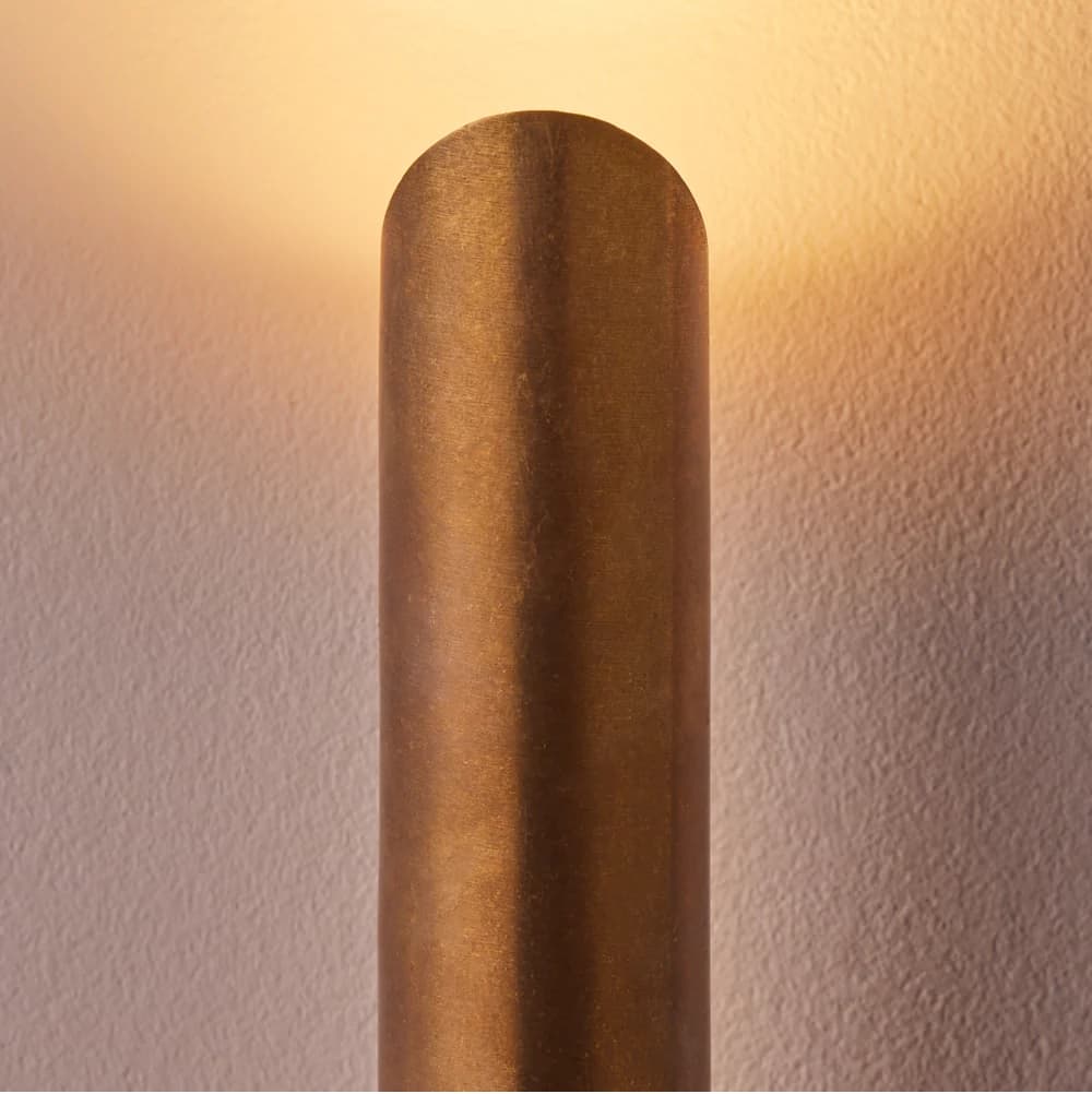 Padme ip54 Uplighter in Brass