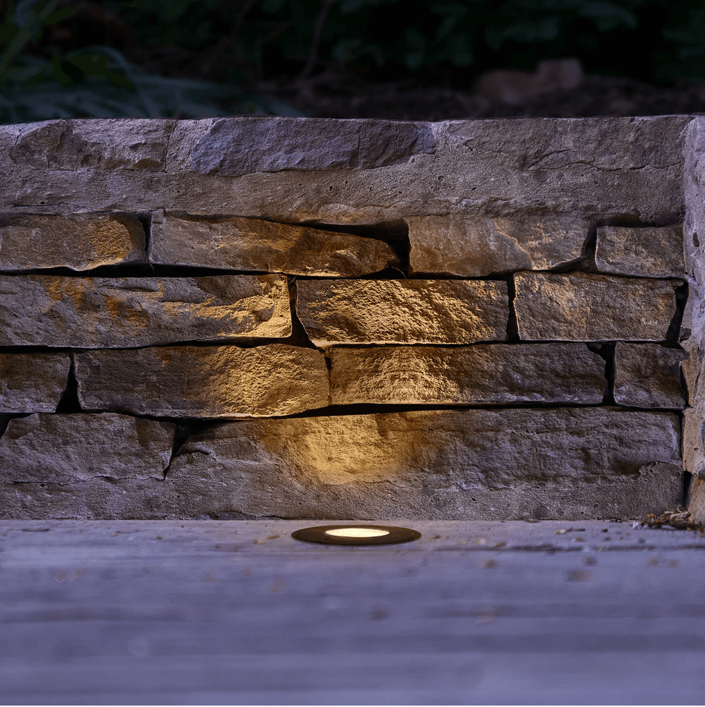 Ogroats IP67 Recessed Decking Light in Antique Bronze