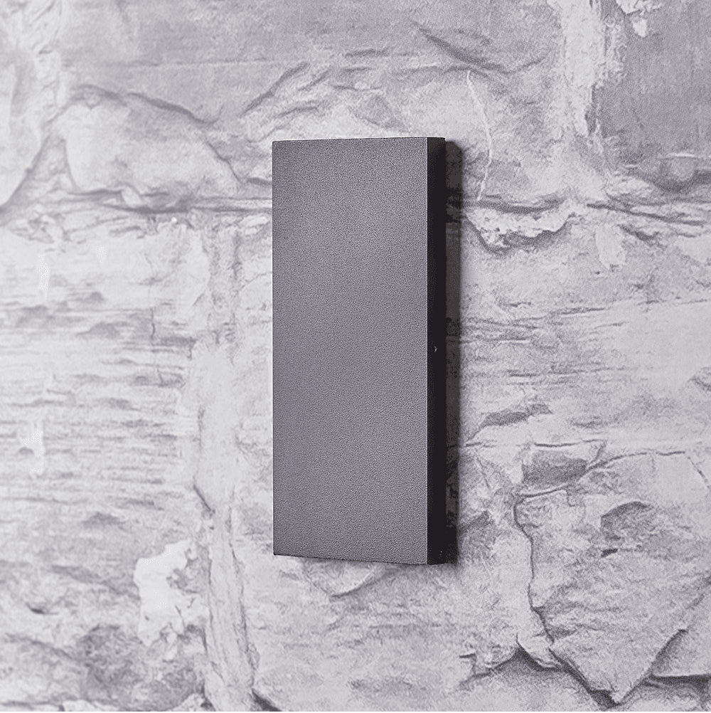 Harlyn IP65 Slim Up and Down Light in Storm