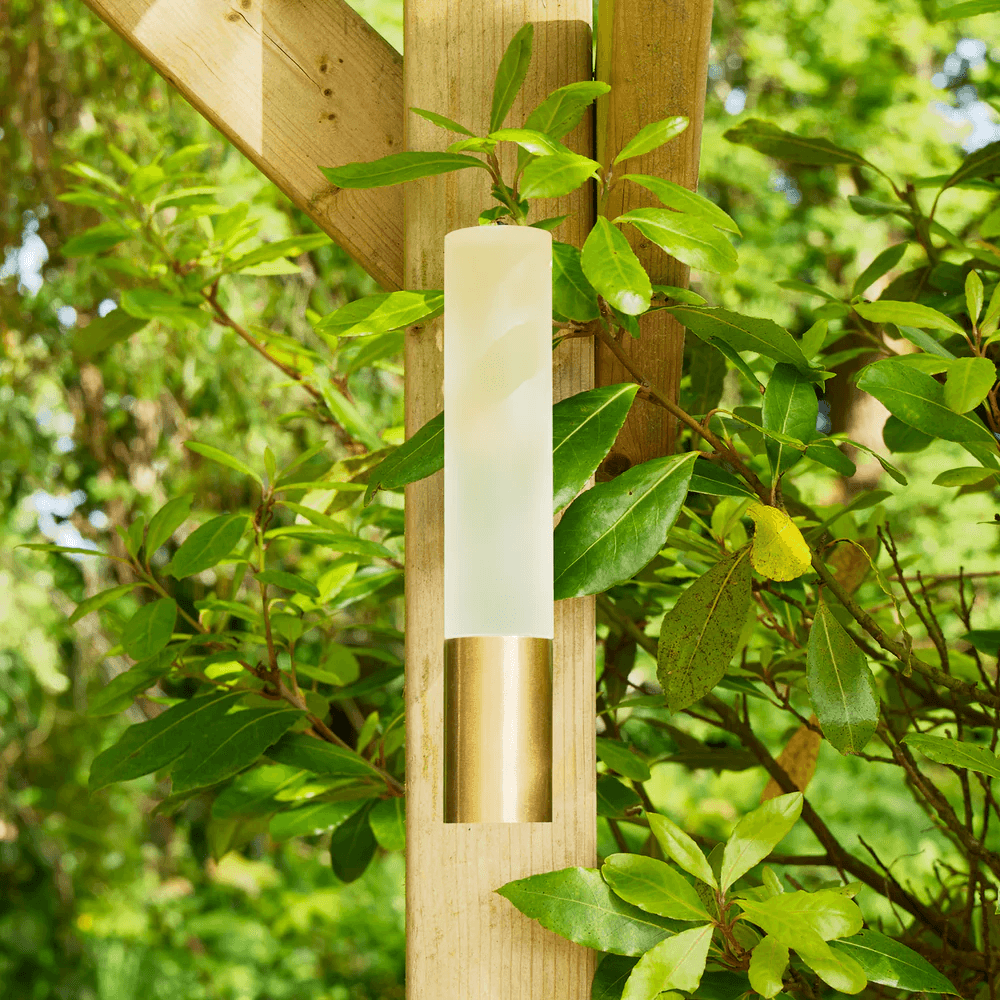 Lucas IP65 Wall Light in Brass
