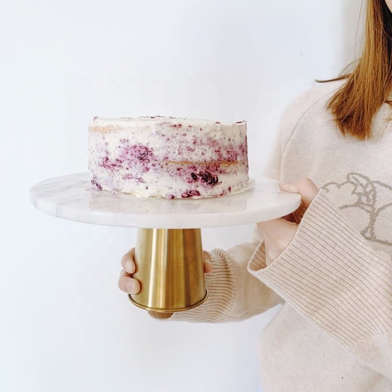 Luxury ๐ ๐ฅฎ Cake Stand With Metal Base Best Price Luxury Round